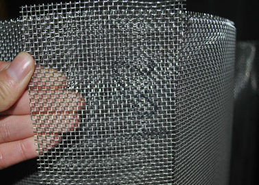 304 316 Woven Micron Stainless Steel Wire Mesh 1 Micron Min Size , Length Custom